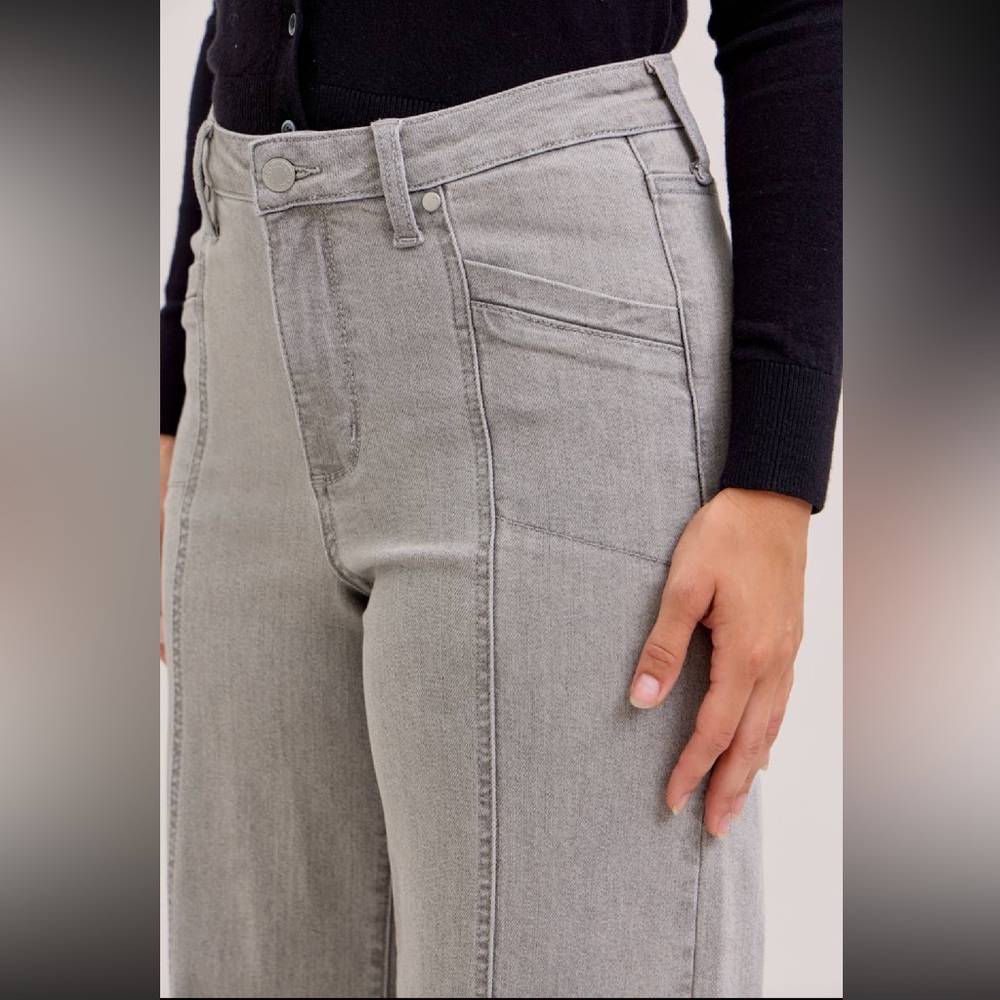 Judy Blue Jeans High Waist Retro Wide Leg Jeans - Picture 5 of 7
